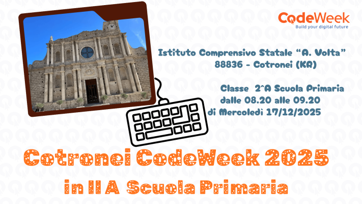 Cotronei CodeWeek 2025 in 2^A Scuola primaria